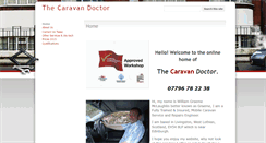Desktop Screenshot of caravandoctorscotland.co.uk